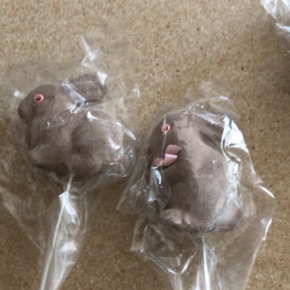 12. NWT Baby shower/ Easter bunny picks decorations - Picture 15 of 16